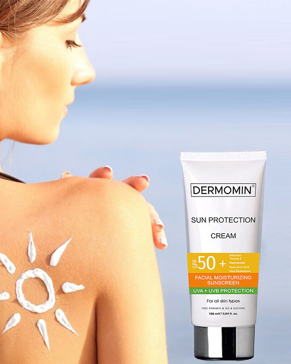DERMOMİN GÜNEŞ KORUYUCU KREM SPF 50+